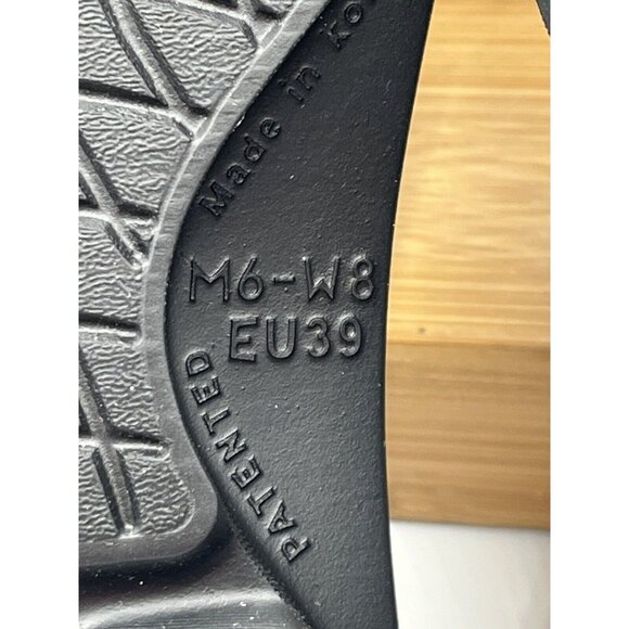 OOFOS OOCLOOG BLACK UNISEX CLOGS MULES SLIP ONS SHOES US WOMENS SZ 8 MENS 6 - Picture 7 of 10